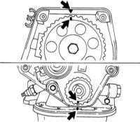  Процедуры ремонта бензиновых двигателей SOHC без извлечения их из автомобиля Opel Corsa