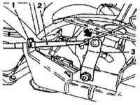  Снятие и установка троса выбора передач Opel Corsa