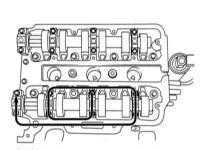  Снятие и установка распределительных валов Opel Corsa